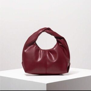 Burgundy bag